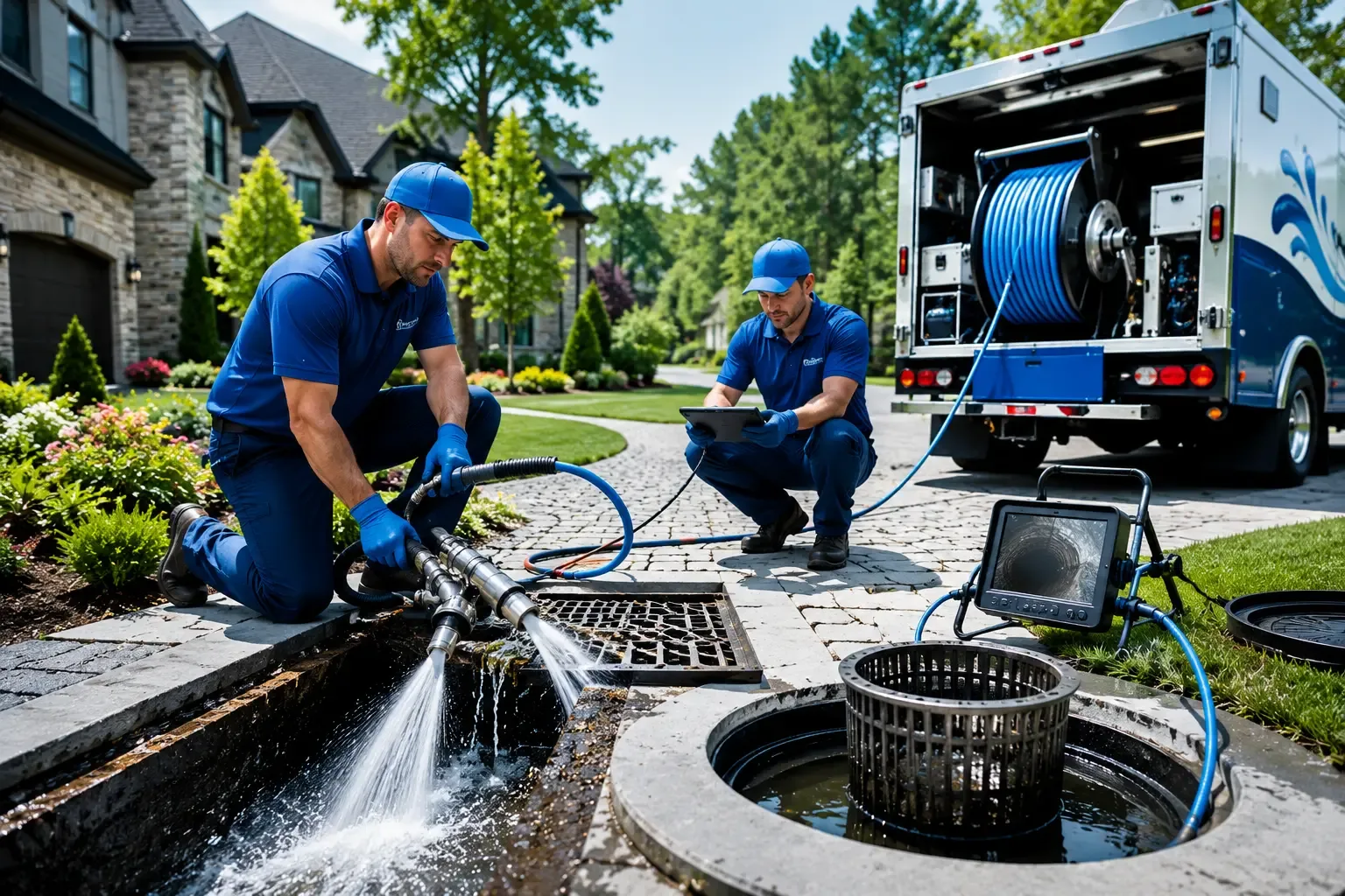 Local outdoor drain cleaning professionals in Industry, IL